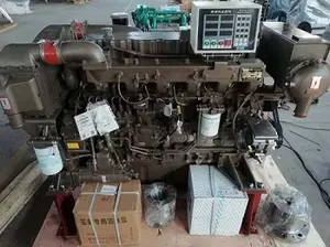 Penjualan langsung dari pabrik mesin Diesel laut Yuchai seri YC6M 6 silinder dengan Gearbox pompa mekanis roda gigi