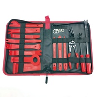 Kit de réparation de garniture de porte d'autoradio, Kit de démontage de garniture de voiture, boîte à outils de voiture, 18 pièces