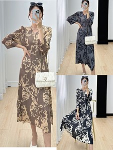 Ultimo <span class=keywords><strong>nero</strong></span> <span class=keywords><strong>e</strong></span> <span class=keywords><strong>bianco</strong></span> pieghe Miyake vestito coreano taglie forti gonna lunga dritta <span class=keywords><strong>donna</strong></span> fiore elegante festa aderente abito Casual - Product Image 6