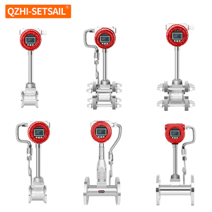 Đồng hồ đo lưu lượng khí đường kính lớn ống lưu lượng kế Plug-in hiển thị kỹ thuật số điện tử 4-20mA Giao thức truyền thông từ xa RS485 giao thức Hart - Product Image 3