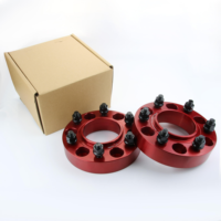Entretoises de roue forgées en alliage d'aluminium 6061, 6x139.7, 35 mm, centrées sur le moyeu, usinées CNC, adaptateur de rechange personnalisé