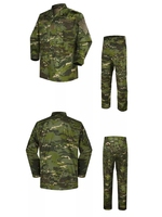 Fabricant d'Uniformes de Combat en Camouflage ACU Vert Ripstop Polycoton pour Vêtements Tactiques d'Extérieur, Motif Côte d'Ivoire