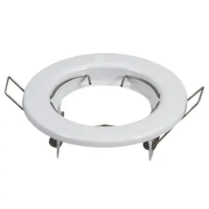 Portalámparas unidireccional blanco, diseño moderno y funcional, ideal para iluminar espacios reducidos y resaltar detalles. - Product Image 2