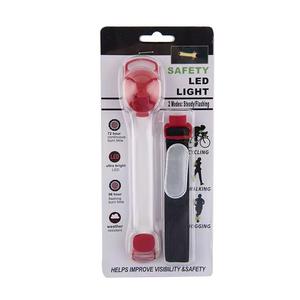 شريط عاكس مضيء من السيليكون للذراع مع شحن USB للرياضة والجري الليلي صنع في الصين - Product Image 4