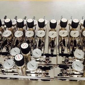 Débitmètre Labman, régulateur de pression en acier inoxydable, terminal en laiton pour les gaz propane, argon, acétylène, pour usage industriel - Product Image 1