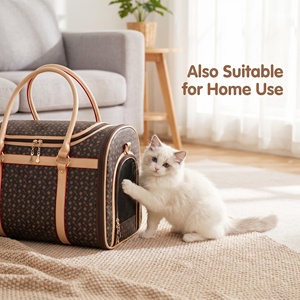 <span class=keywords><strong>Sac</strong></span> de transport de luxe gaufré <span class=keywords><strong>pour</strong></span> animaux de compagnie, en PVC imperméable, <span class=keywords><strong>pour</strong></span> chiens et chats, grande capacité, <span class=keywords><strong>sac</strong></span> fourre-tout de voyage, porté main ou en bandoulière, vente en gros, direct usine - Product Image 5