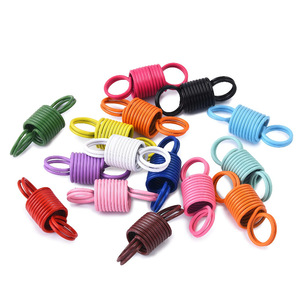 <b>Extended</b> Stretch Spring Buckle Red 30mm Zinc Alloy Durable Keychain Accessory - Product Image 2