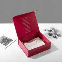 Boîte cadeau rigide à fermeture magnétique de luxe, logo personnalisé, emballage pour vêtements et cosmétiques, boîte cadeau en papier de qualité supérieure, fabricant OEM