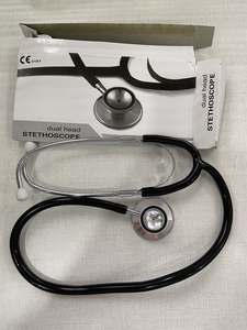 Fabricants Vente en gros stéthoscope en acier inoxydable pour médecins hospitaliers Stéthoscope de cardiologie OEM Stéthoscope à <span class=keywords><strong>double</strong></span> tête - Product Image 6