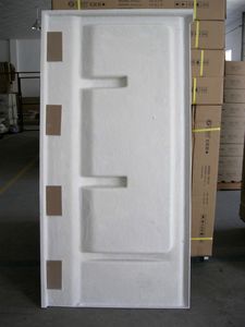 แผงผนังห้องอาบน้ำอะคริลิคมันวาวสูงติดตั้งง่าย3ชิ้นวัสดุตกแต่งห้องน้ำ2025 - Product Image 4