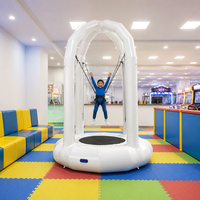 Jeux de saut à l'élastique gonflables pour enfants, trampoline à l'élastique gonflable pour événements, location