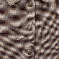 Manteau d'hiver à capuche en polaire pour bébé, doublure Sherpa 100% polyester, veste chaude épaisse unisexe pour enfants avec boutons