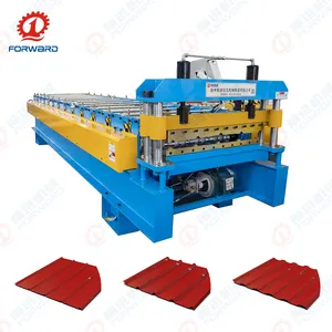 Trapezoidal Roofing Sheet Roll Forming Machine Iron Roof Sheet Roll Forming Machine