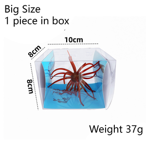 Señuelo blando de TPE con forma de erizo de mar biónico, en caja, 1.9g 2.8g 8.7g, señuelo de bola blanda para pesca de lubina y perca - Product Image 6