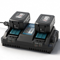 Chargeur double 18V DC18RD pour batteries Li-ion 14,4-18V BL1830/B1415/B1430/B1850/B1860, chargeur rapide 3A