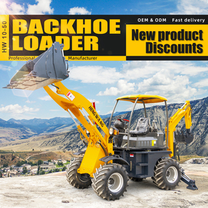 <span class=keywords><strong>Mini</strong></span>-chargeuse-pelleteuse 4x4 hydraulique 2-en-1, véhicule d'ingénierie multifonctionnel pour l'agriculture, les municipalités et l'exploitation <span class=keywords><strong>mini</strong></span>ère, certifié CE - Product Image 1