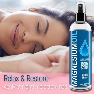 Etiqueta privada 100% Spray de magnesio natural Relajar el cuerpo Ayuda a dormir mejor Restaurar la fuerza Aliviar el estrés Fatiga <span class=keywords><strong>Aceite</strong></span> de magnesio - Product Image 2