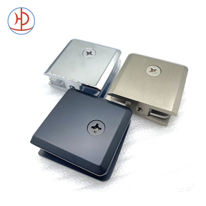 BC U4 сплошной латунный конический квадратный хромированный Бескаркасный стеклянный зажим для полки кронштейны для стекла 8-12 мм - Product Image 1