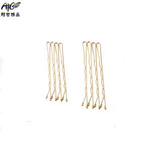 ปิ่นปักผมสไตล์เกาหลีกิ๊บติดผมสีทองแบบไม่ร่วง - Product Image 5