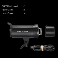 Flash de Studio Compact Professionnel Godox SK400IIV SK400II-V 400Ws