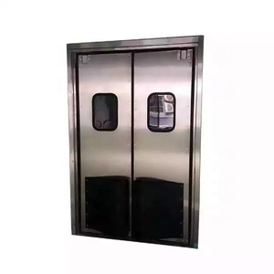 Puerta de Refrigerador Abatible de Acero Inoxidable de Apertura Manual, la Más Vendida, para Comedores y Cocinas - Product Image 3