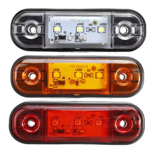 <span class=keywords><strong>Luce</strong></span> di Ingombro Laterale Universale per Auto, Rimorchio e Camion 12-24V, Indicatore di Posizione Laterale per Mezzi Pesanti - Product Image 1