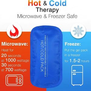 Gel Ice <b>Pack</b>, 2-piece Reusable Hot and Cold <b>Pack</b> for Treatment, <b>Heating</b> and Cooling Gel Pads to Relieve Sports Injuries - Product Image 3