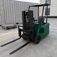 FS FS-10 Kompakter Elektrostapler mit Lithium-Ionen-Batterie und Vollgummireifen für Geräuschempfindliche Lagerbereiche