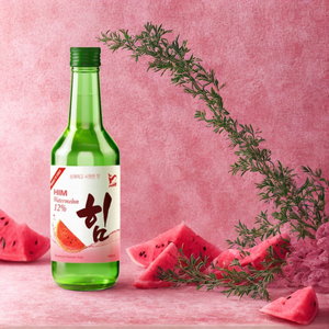 Korean Him Soju Bebida tradicional coreana Licor de sabor a melón con botella de vidrio para alimentos Precio barato Hecho en Vietnam por el fabricante - Product Image 2