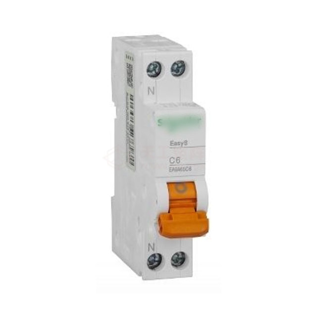 Schnei der EA9A65 Phase-line and Neutral-line Vacuum Contactor Interrupter EA9A65 1P+N Shunt Trip C D 6A 10A 20A 25A 32A 40A