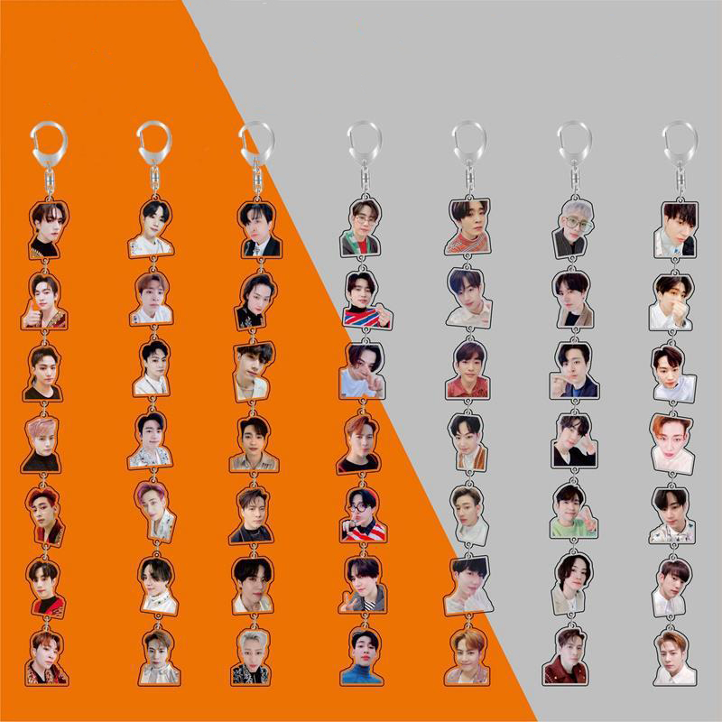 Kpop GOT7 Keychain - Korean Style Backpack Pendant Gift