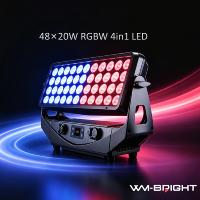 Projecteur extérieur IP65 à 48 LED haute efficacité avec lentille acrylique, fonctionnement sans scintillement pour la télévision et le cinéma