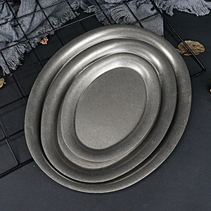 Retro Style Exquisite French Dinner <strong>Plates</strong> Elegant Charger <strong>Plates</strong> Factory Direct Sales Great Prices Assiettes Pour Restaurant - Product Image 5