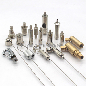 Pince à câble <span class=keywords><strong>en</strong></span> cuivre <span class=keywords><strong>de</strong></span> haute qualité, réglable avec clip <span class=keywords><strong>de</strong></span> <span class=keywords><strong>suspension</strong></span> pour câble métallique, pince <span class=keywords><strong>de</strong></span> verrouillage OEM pour câbles - Product Image 2