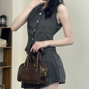 Meilleures ventes, ensembles 2 pièces pour femmes, 100% coton, taille haute, coupe droite, vintage, long, écologique, imperméable, échantillon gratuit - Product Image 4