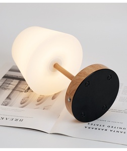 Hiện đại cảm ứng ánh sáng ban đêm sang trọng ngoài trời nhà hàng di động đèn lồng pin có thể sạc lại không dây LED bàn đèn - Product Image 2