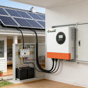 Système d'énergie <span class=keywords><strong>solaire</strong></span> BLUESUN 4,2 kW, système <span class=keywords><strong>domestique</strong></span>, onduleur hybride prêt à l'emploi <span class=keywords><strong>domestique</strong></span> - Product Image 3