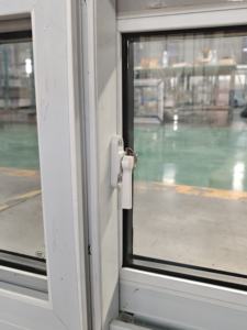 Conception personnalisée de fenêtres coulissantes à double vitrage Upvc pour maisons avec <span class=keywords><strong>moustiquaire</strong></span> - Product Image 2