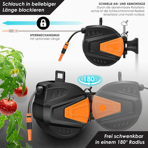 Enrouleur de <span class=keywords><strong>tuyau</strong></span> mural automatique pour jardin Enrouleur de <span class=keywords><strong>tuyau</strong></span> d'eau pour <span class=keywords><strong>douche</strong></span> multi-mains Enrouleur de <span class=keywords><strong>tuyau</strong></span> d'<span class=keywords><strong>arrosage</strong></span> pour jardin - Product Image 6