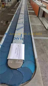 ระบบ<span class=keywords><strong>สายพาน</strong></span>ลำเลียงซูชิแบบหมุนได้สำหรับอุตสาหกรรมอาหาร - Product Image 5