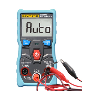 มัลติมิเตอร์ดิจิตอลขนาดเล็ก ZOYI รุ่น (ZT-S1 ZT-S2 ZT-S3 ZT-S4) พร้อมหน้าจอ LCD - Product Image 4