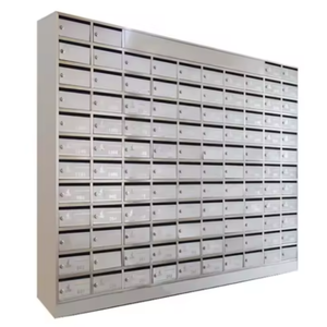Buzón comunitario de acero al carbono personalizado OEM, buzón de aluminio de acero inoxidable, grupo de buzón de fabricación de chapa metálica - Product Image 2