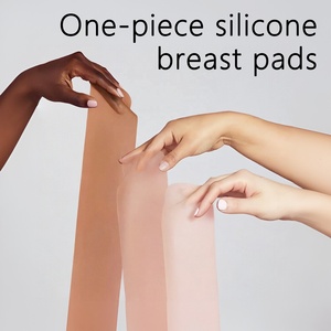 Nastro Adesivo in <span class=keywords><strong>Silicone</strong></span> Impermeabile ed Ecologico per Seno, Riutilizzabile, Intimo Modellante, Copricapezzoli in <span class=keywords><strong>Silicone</strong></span> Effetto Push-Up - Product Image 1