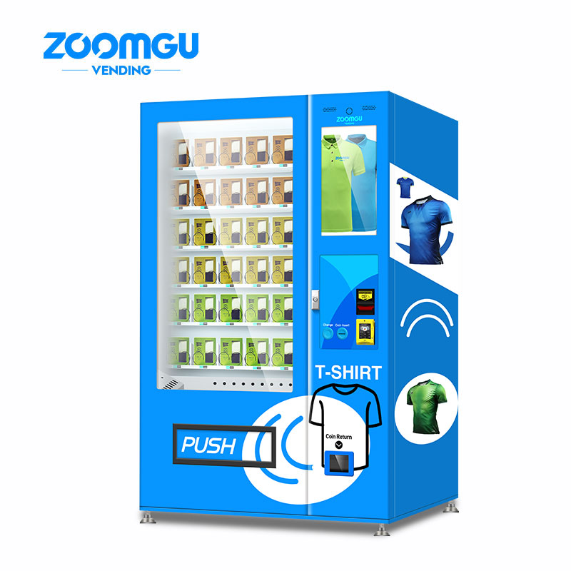 Автоматический торговый автомат ZG для футболок и одежды для apperel