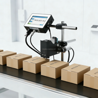 Imprimante jet d'encre thermique en promotion, machine de codage de date compacte à faible coût pour sacs en plastique, boîtes, tuyaux, machine d'impression continue