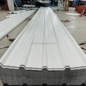 Good Quality Pvc Plastic Roof Tile Trapezoidal Roofing Shingles Panel Pvc Plastic Roofing Sheet For Warehouse