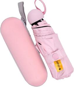 <span class=keywords><strong>Mini</strong></span> <span class=keywords><strong>parapluie</strong></span> pliable résistant <span class=keywords><strong>au</strong></span> <span class=keywords><strong>vent</strong></span> avec poignée en plastique renforcée, facile à transporter, compact et léger, parapluies pliables - Product Image 1