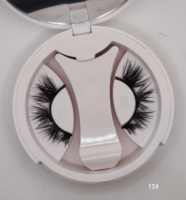 Kit de Pestañas Magnéticas Elite Hechas a Mano, Reutilizables, con Tacto de Seda, Estilo Manga, Sin Pegamento, DIY, Curvatura C, Paquete de Longitudes Mixtas, para Principiantes en Maquillaje