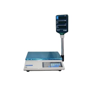 Báscula de plataforma alta Veidt de 30 kg para supermercado, electrónica, para precios de frutas y alimentos, AP-1, medición de alta precisión - Product Image 3