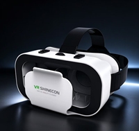 Kacamata VR 2026 Murah, Hadiah Natal dengan Headset Realitas Virtual 3D Berkinerja Tinggi untuk Film/Game